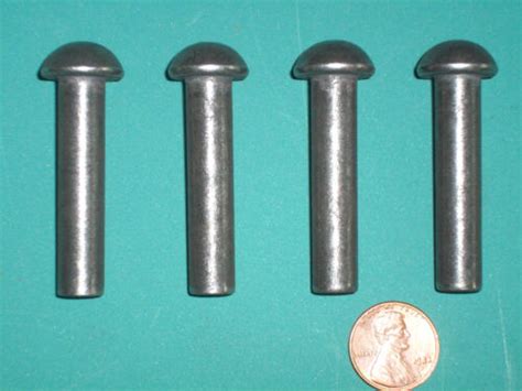One, 1-38" length x 14" diameter hinge pin, for Jotul wood stove doors. . Wood stove door pins